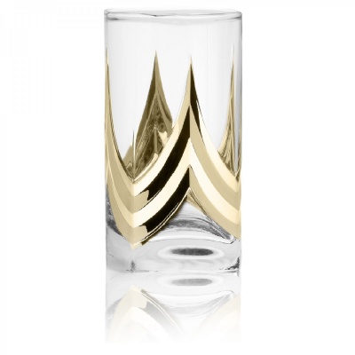 Набор стаканов  TRIUMPH серебро высокий(8)