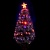 Ёлка Световод 90 см заснеженная с цветными LED-лампами+наконечникLED звезда