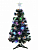 Ёлка Световод 60 см заснеженная с цветными LED-лампами+наконечникLED звезда